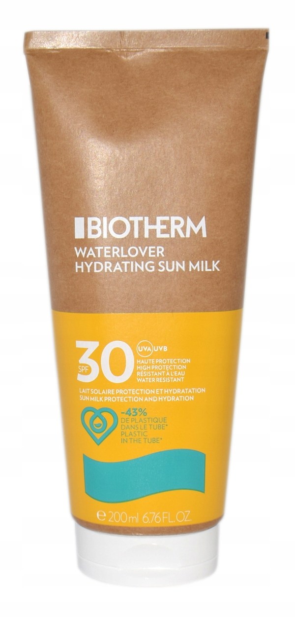 Biotherm Waterlover Hydratační opalovací mléko SPF30 200 Ml