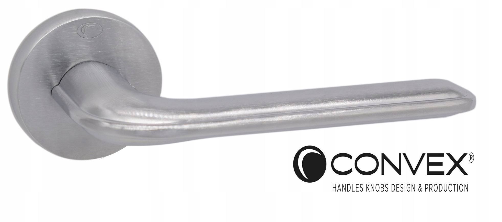 PREMIUM CONVEX Grecka klamka 2415 chrom satyna