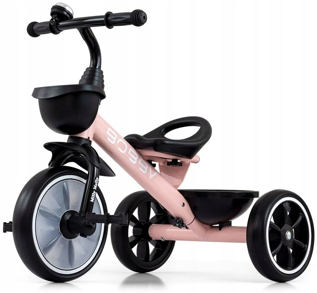 Rowerek trójkołowy Bobby Pink Milly Mally 1 szt.