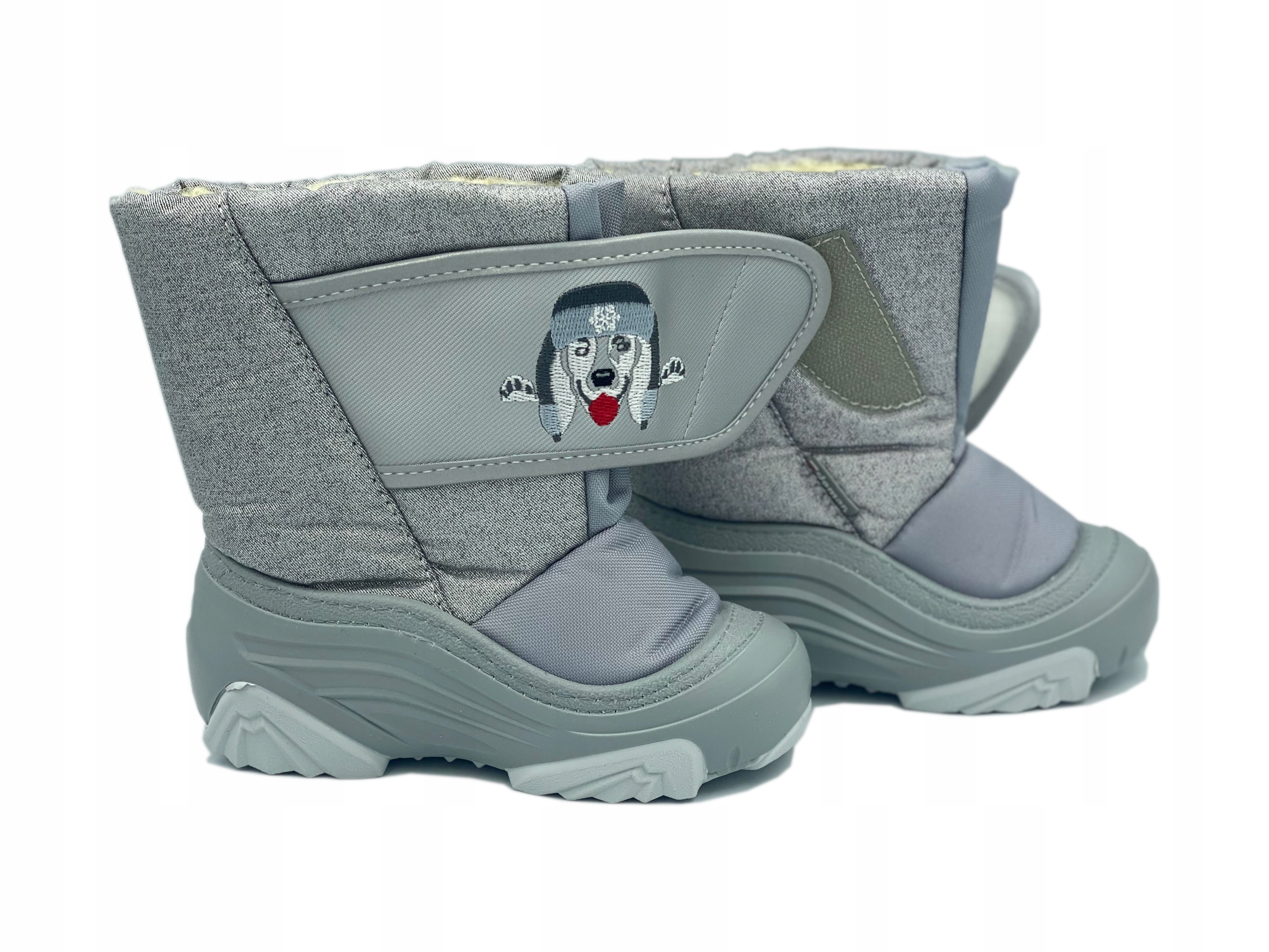 Demar Śniegowce DOGGY Naturalna Wełna! roz. 24/25E Materiał inny materiał