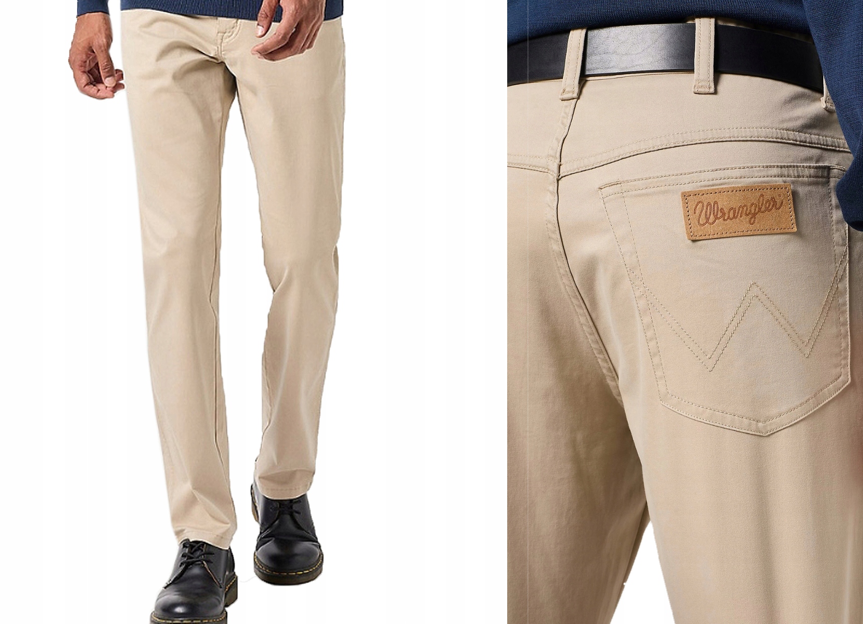 Wrangler Texas pánské zúžené džínové kalhoty Plaza Taupe W38 L34