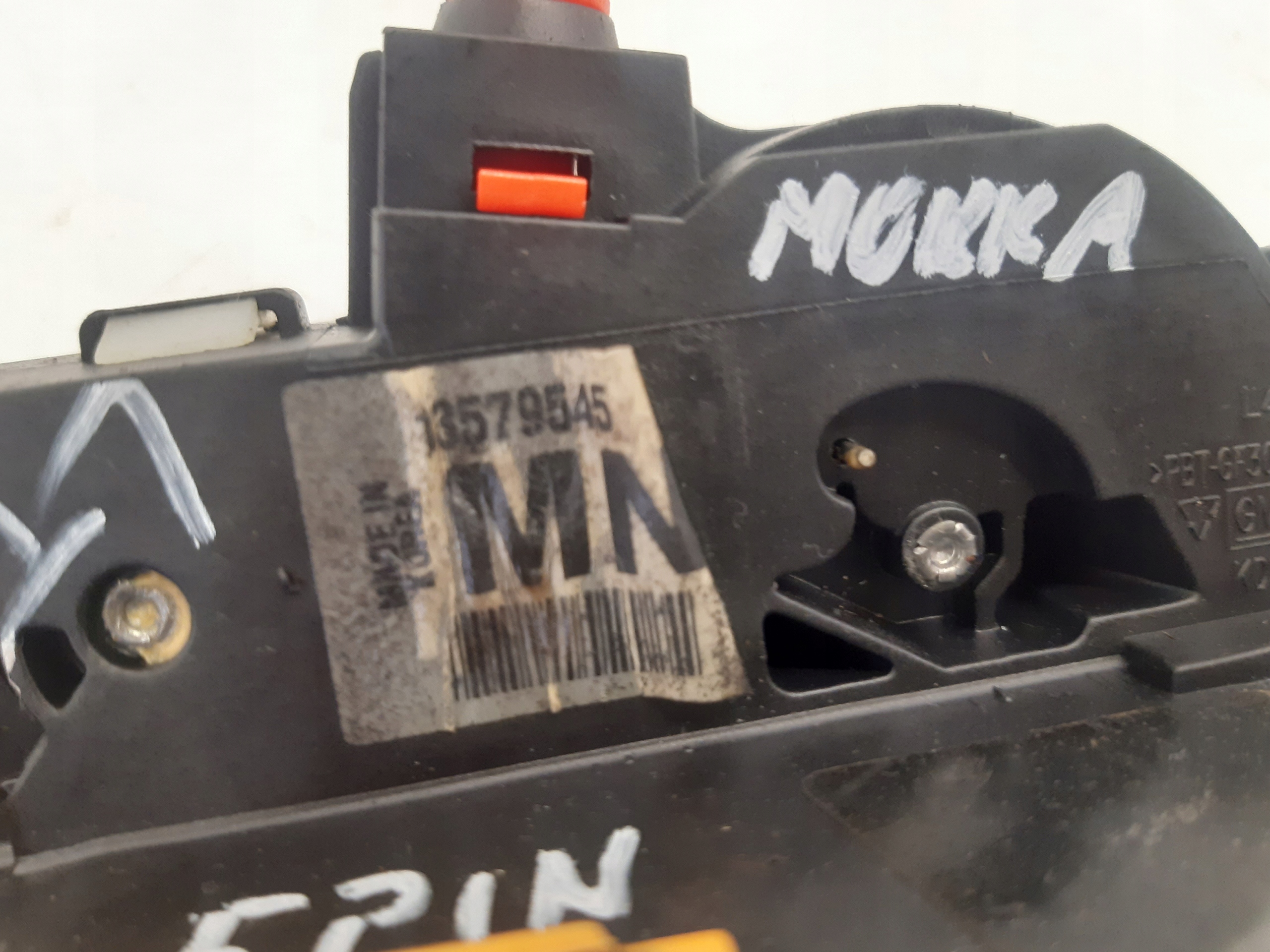 lock left rear part 13579545 Opel Mokka A 1,6 CDTI