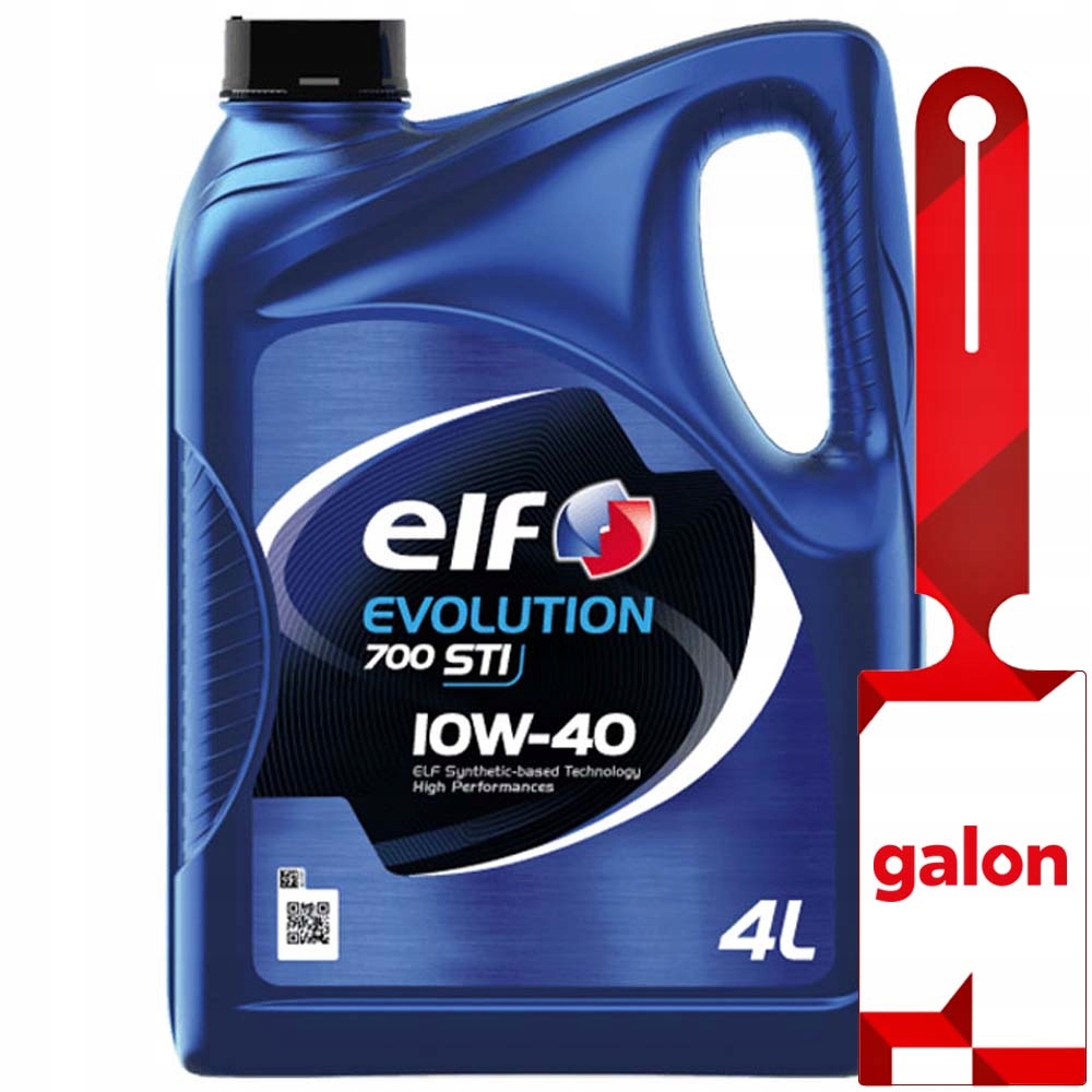 Elf Evolution 700 Sti 10W40 4L półsyntetyczny olej silnikowy