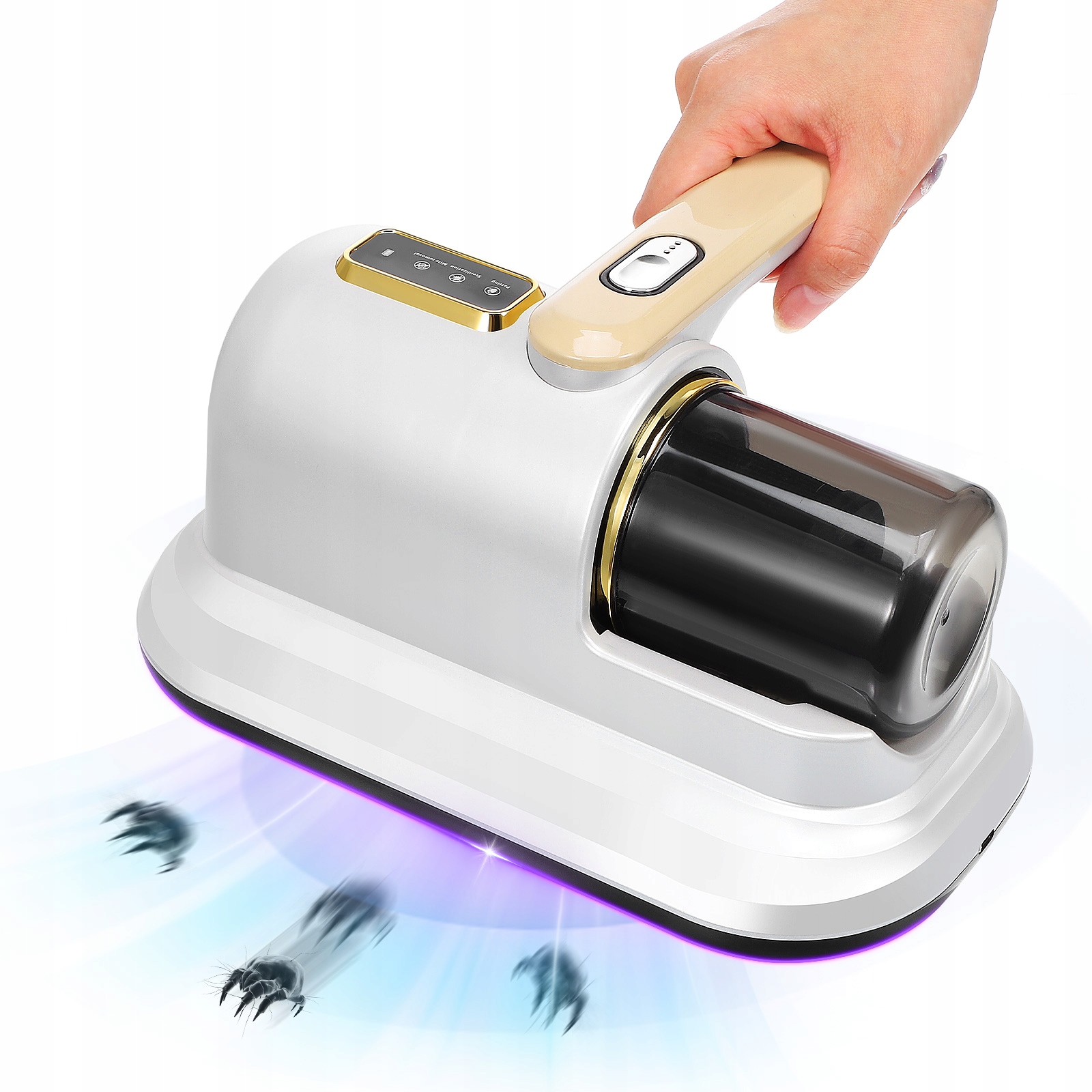 Odkurzacz Przeciwalergiczny Uv-startech Do Usuwania Roztoczy, Głębokie Czyszczenie 55°C, Moc 6.0 kPa