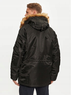 Alpha Industries Kurtka puchowa Męskie czarny 103141