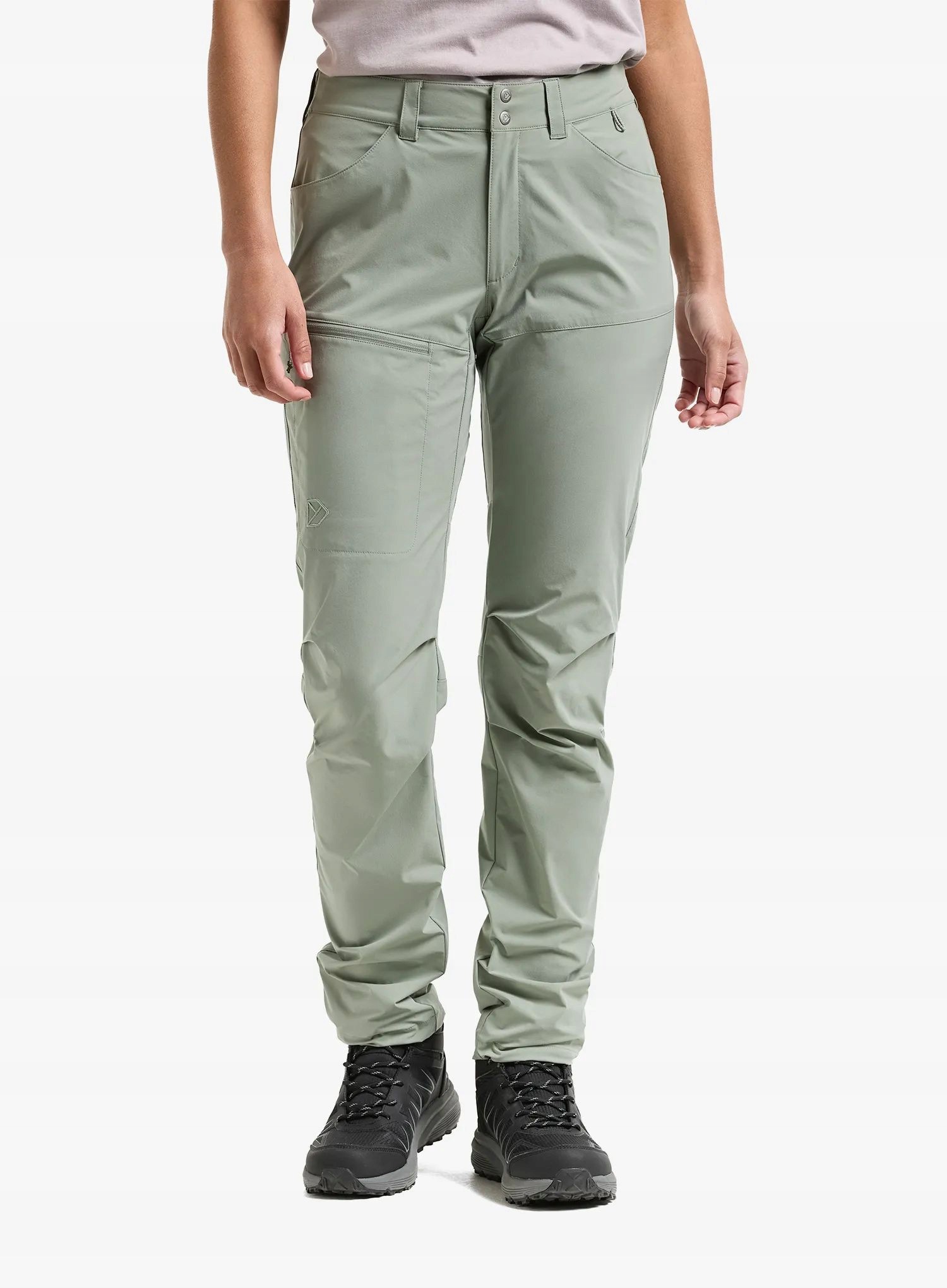 Spodnie turystyczne damskie Didriksons Juna Pants wilted leaf Xs