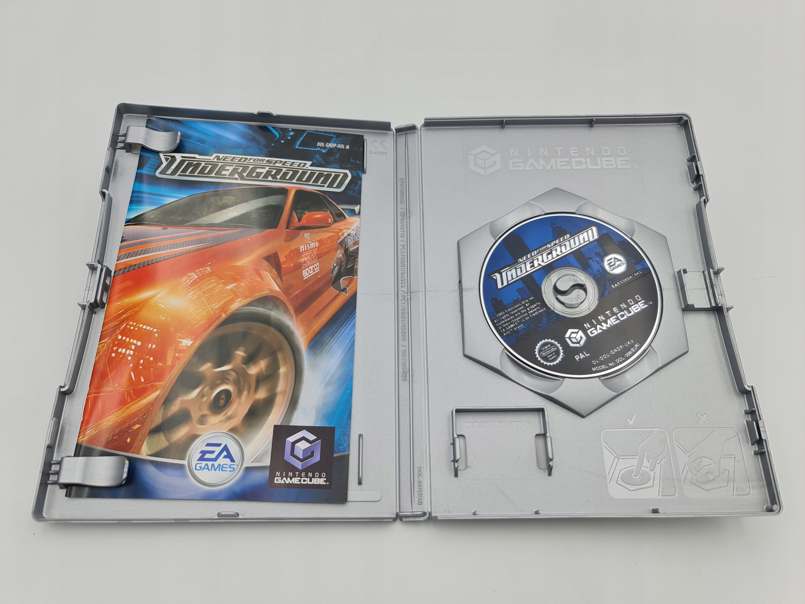NINTENDO GAMECUBE NEED FOR SPEED UNDERGROUND Platforma Nintendo GameCube