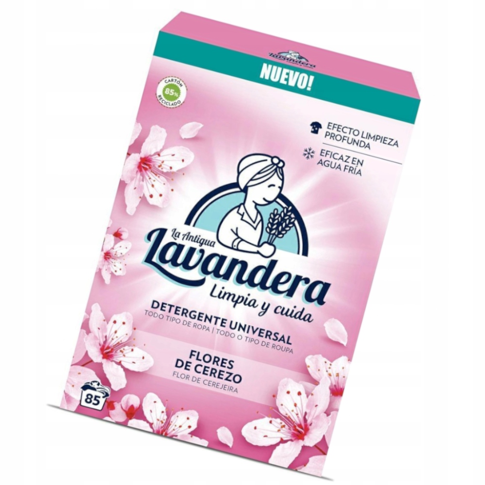 Levně Univerzální prací prášek Lavandera Flores de Cerezo Višňový Květ 4,675k