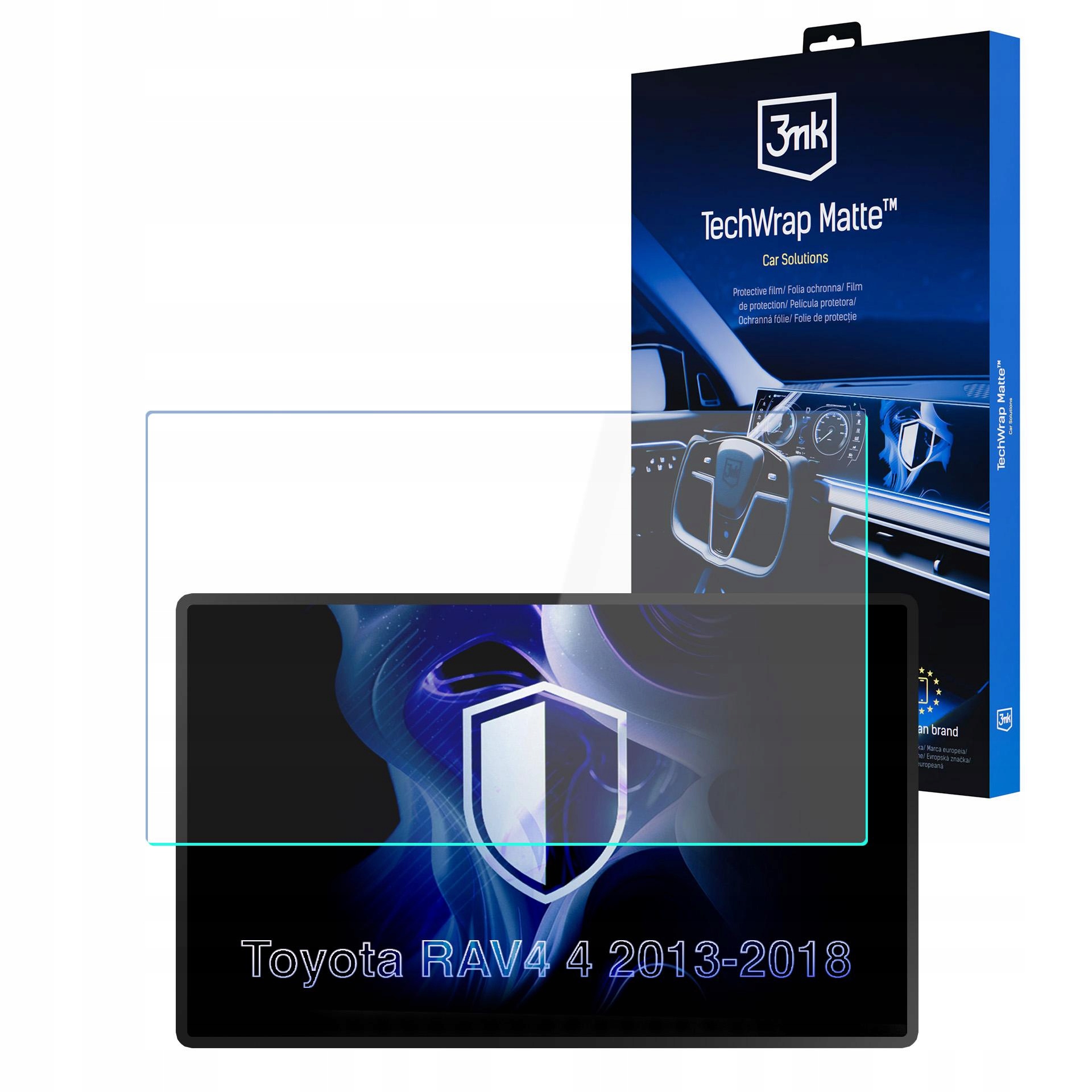 Fólie na navigační displej pro Toyota RAV4 IV 2013-18 3mk TechWrap