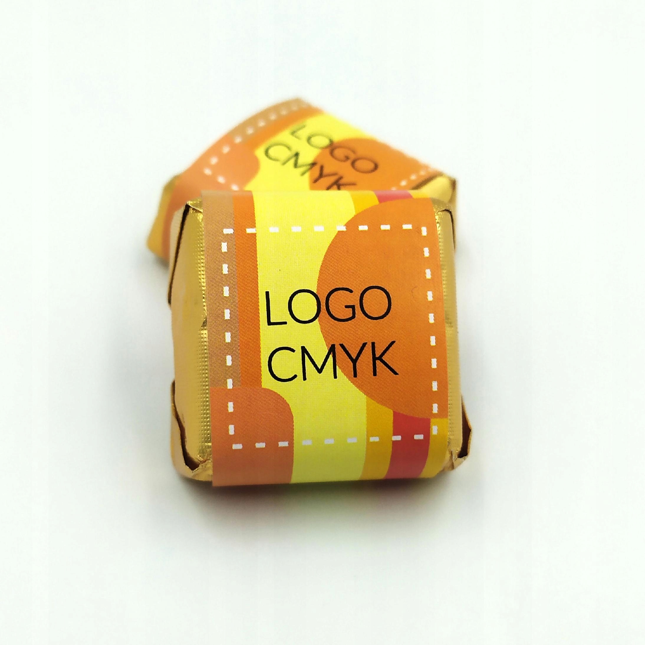 Czekoladki reklamowe etykieta twój projekt 500 szt