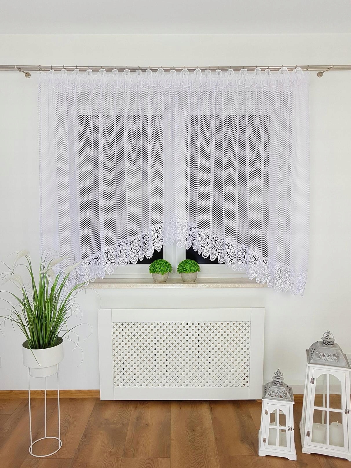 Firana Gotowa Siateczka Gipiura 400X160 Do Salonu Kuchni Pokoju