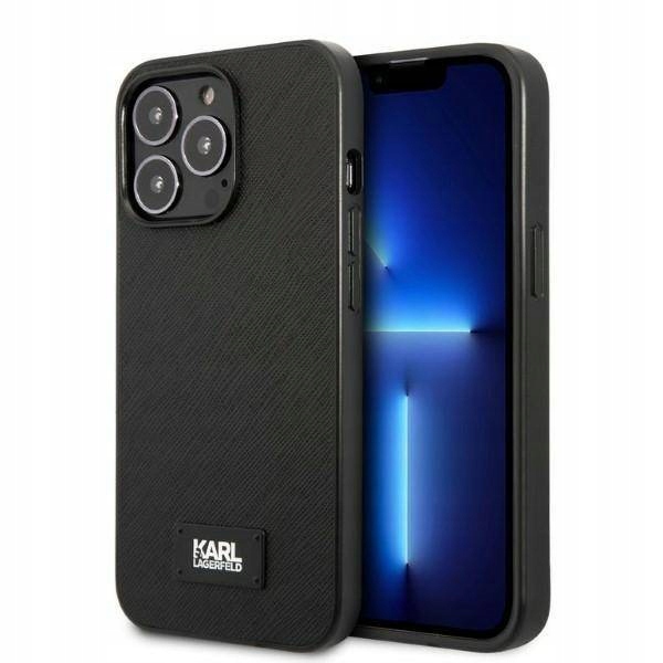 Pouzdro pro iPhone 13 Pro Karl Lagerfeld zadní kryt Černé