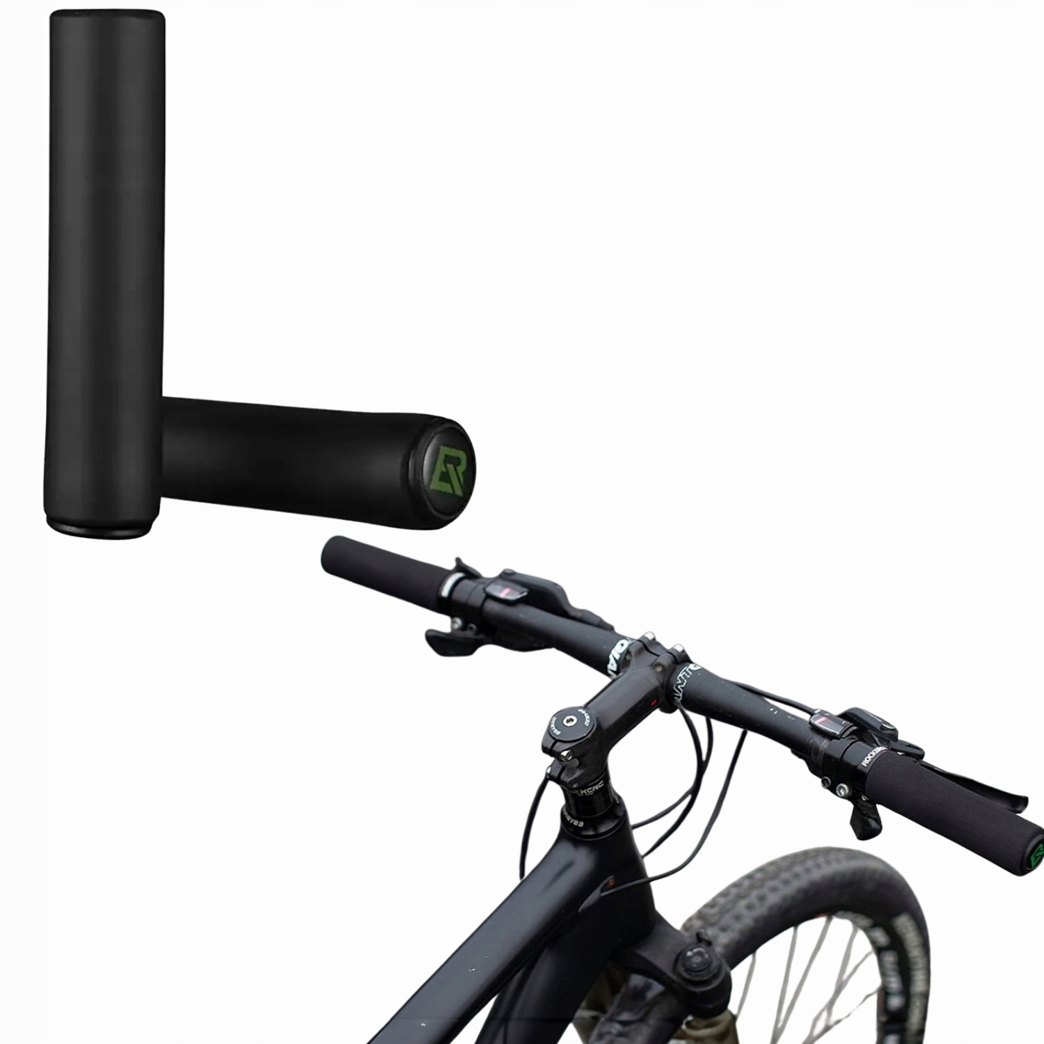 Gripy Rowerowe Chwyty Rowerowe Silikonowe Miękkie Lekkie 130MM Rockbros