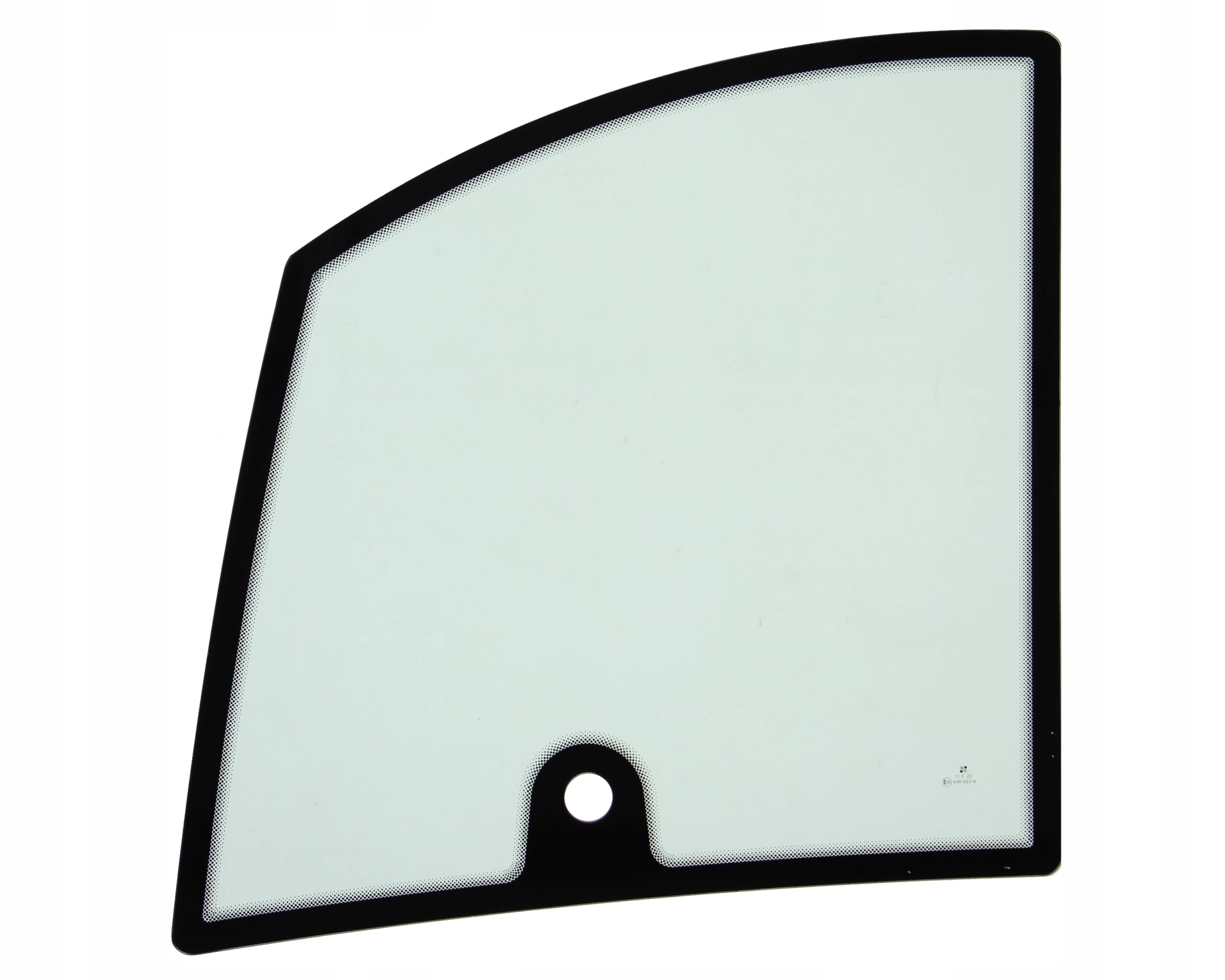 sklo nabíječka Claas Scorpion 6030 horní dveře