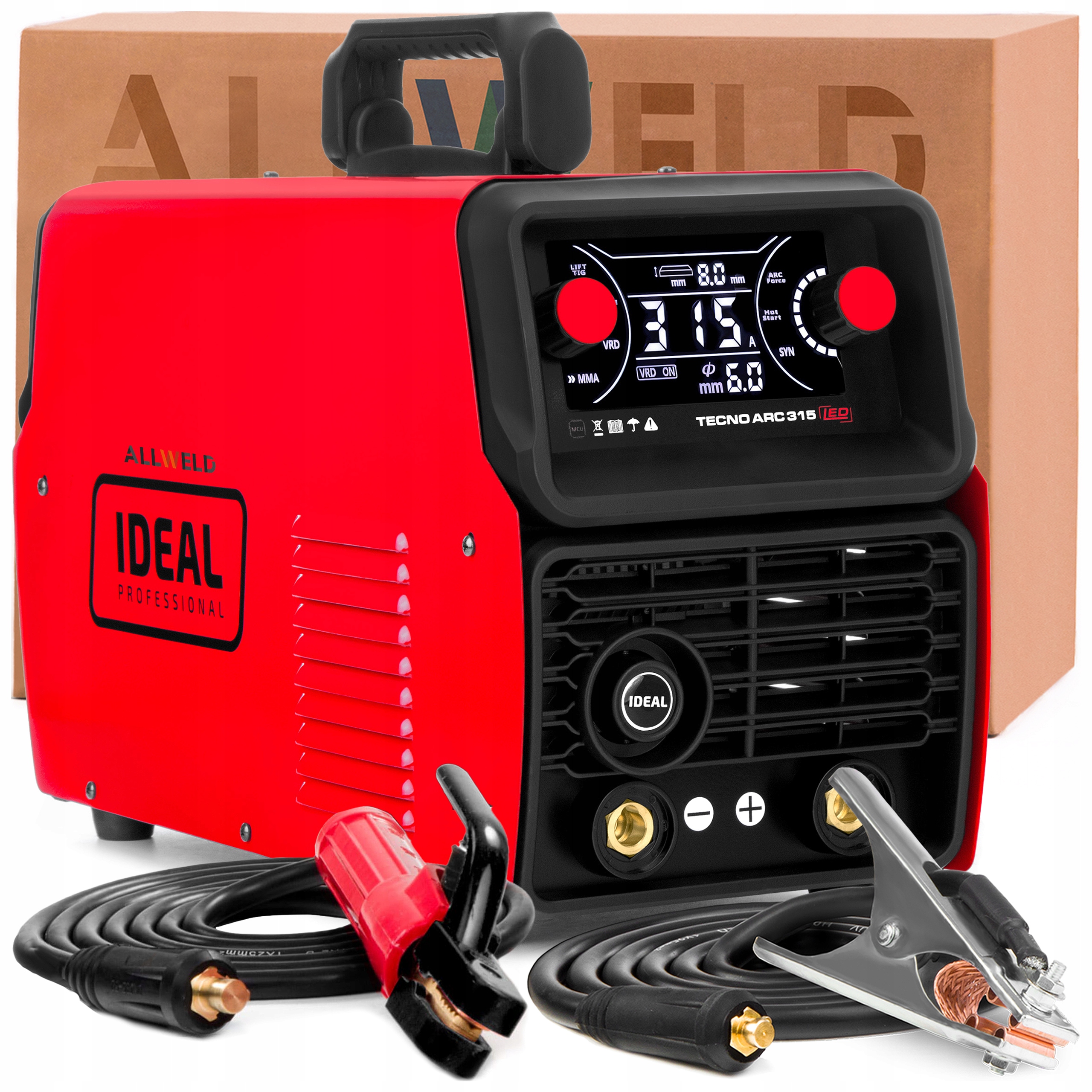 Invertorová Svářečka Ideal Tecno Arc 315 Led 400V 315A Tig DC Synergie Mma