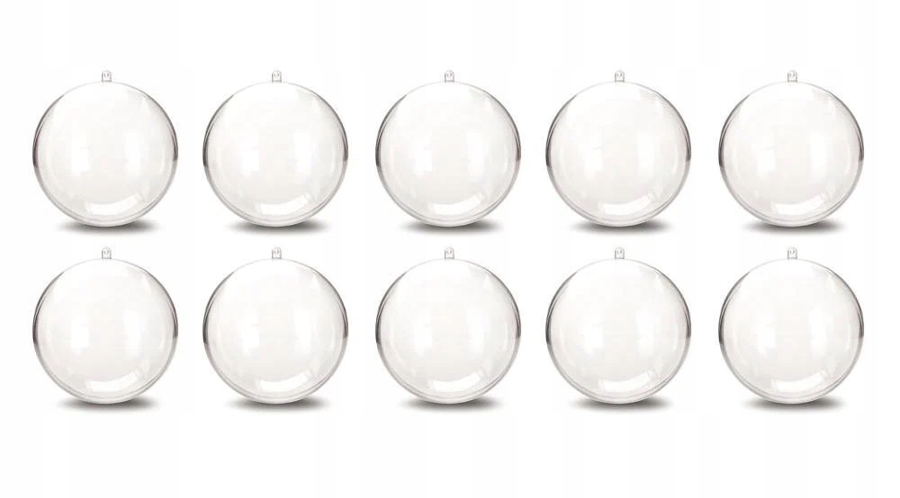 Akrylové kuličky 10 cm 120 ks