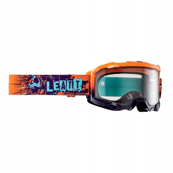 Okuliare cross Leatt Velocity 4.5 83 Vlt Orange Clear oranžový Darčeky
