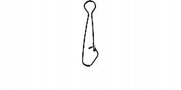 Agrafka Jaxon Hook Nr 0 AJ-AG10400C