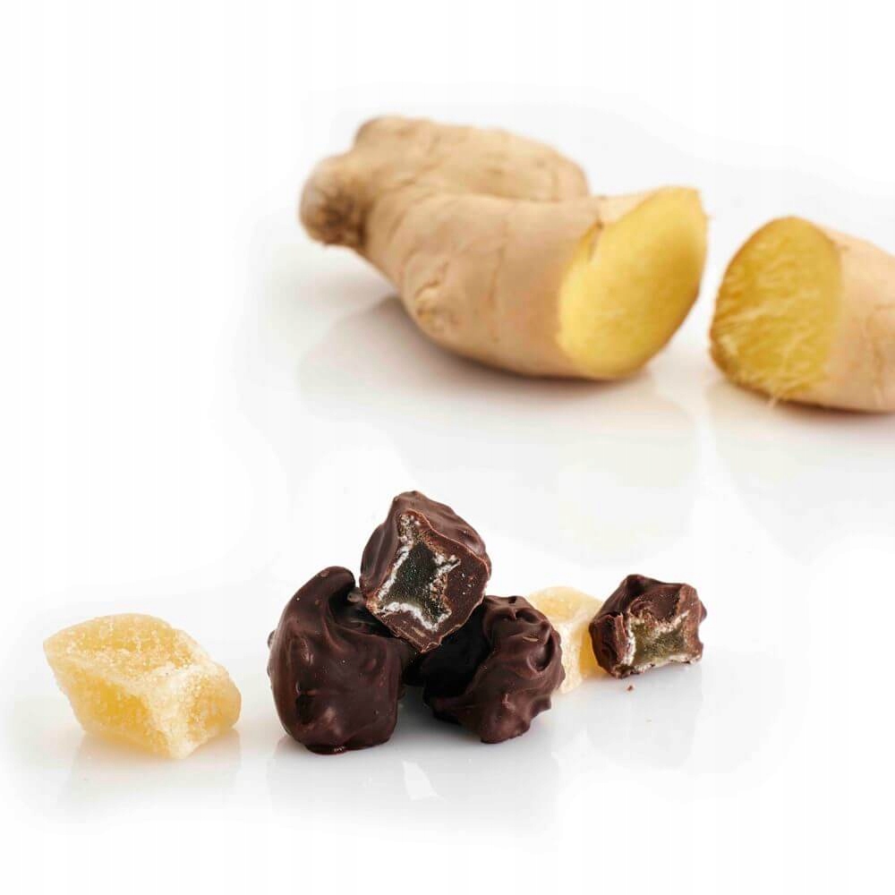 Imbir w ciemnej czekoladzie 65% 500g Bio Cocoa