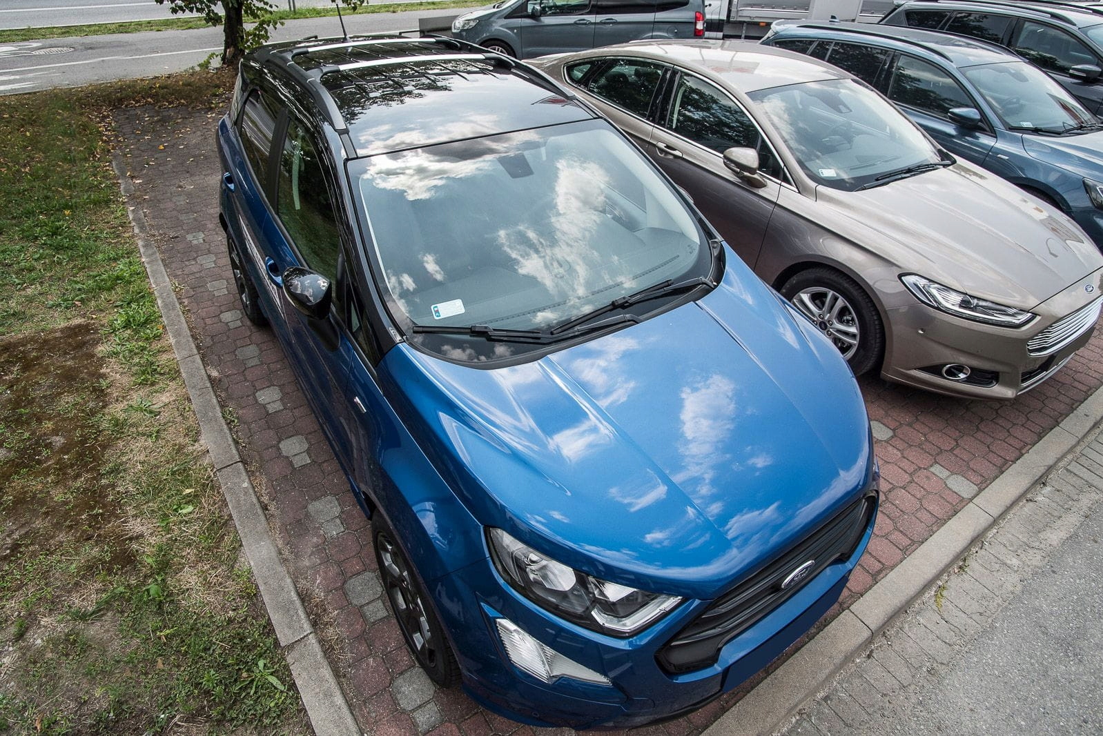 FORD ECOSPORT 2013+ BELKI DACHOWE POPRZECZNE OEM Długość belki 96 cm