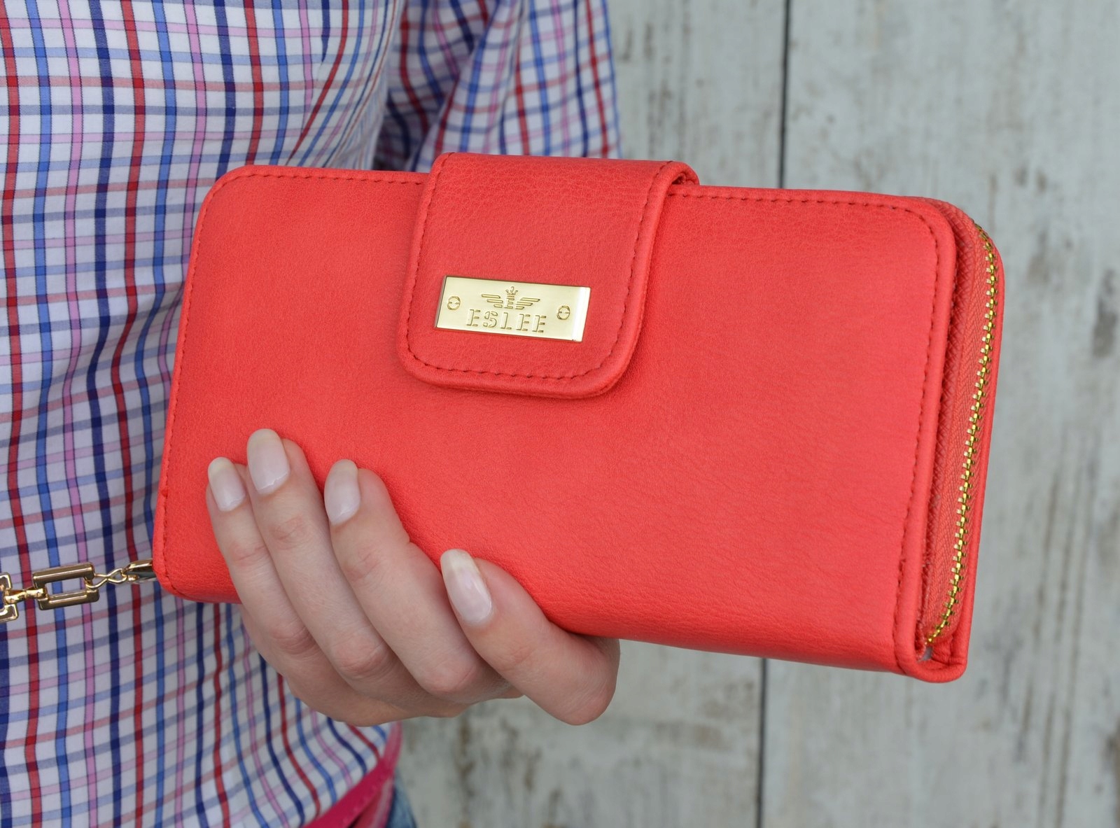 PORTFEL DAMSKI DUŻY TOREBKA PORTMONETKA PODWÓJNY Marka inna