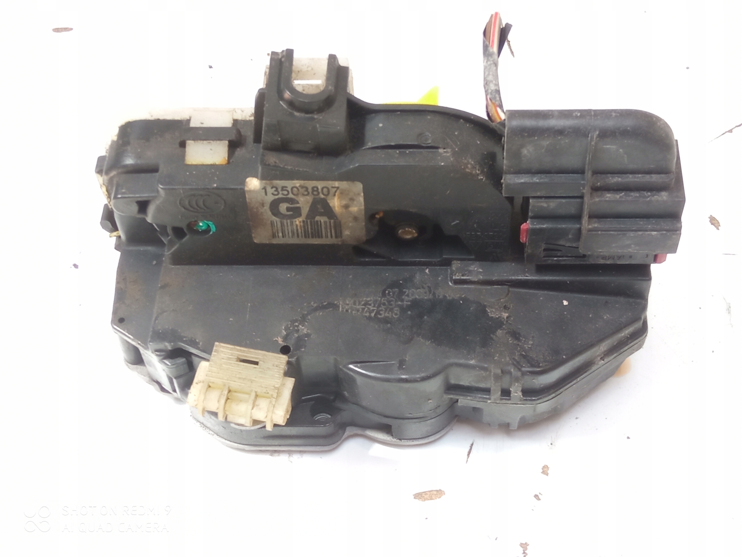 OPEL INSIGNIA lock door left rear part 13503807 GA EU