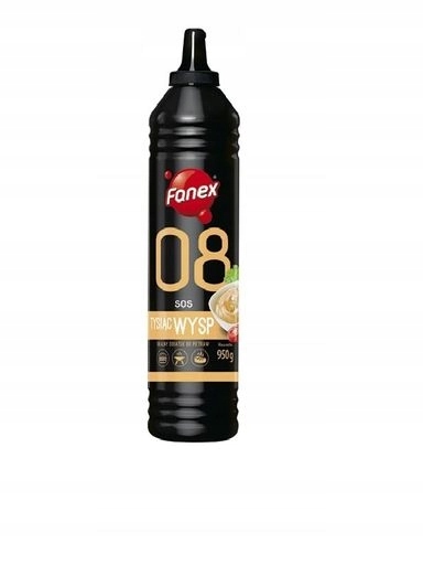 Levně 3x Fanex Omáčka 1000 ostrovů 950 ml