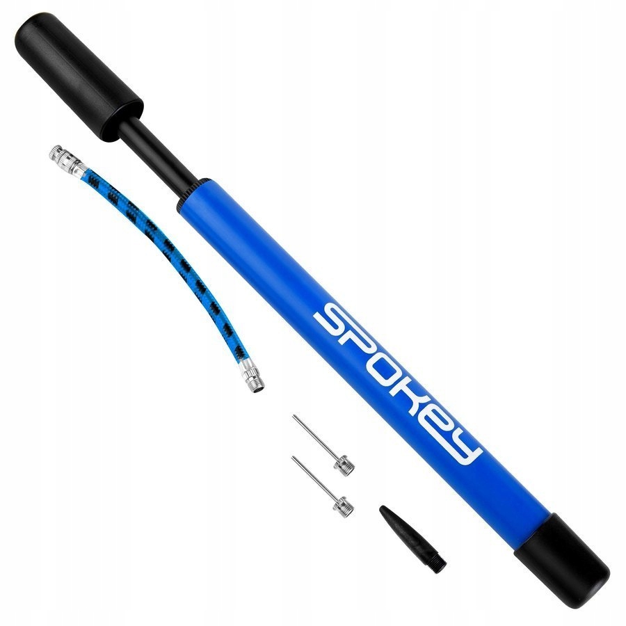 Pompka Uniwersalna Do Roweru Piłek + Końcówki Manometr nie