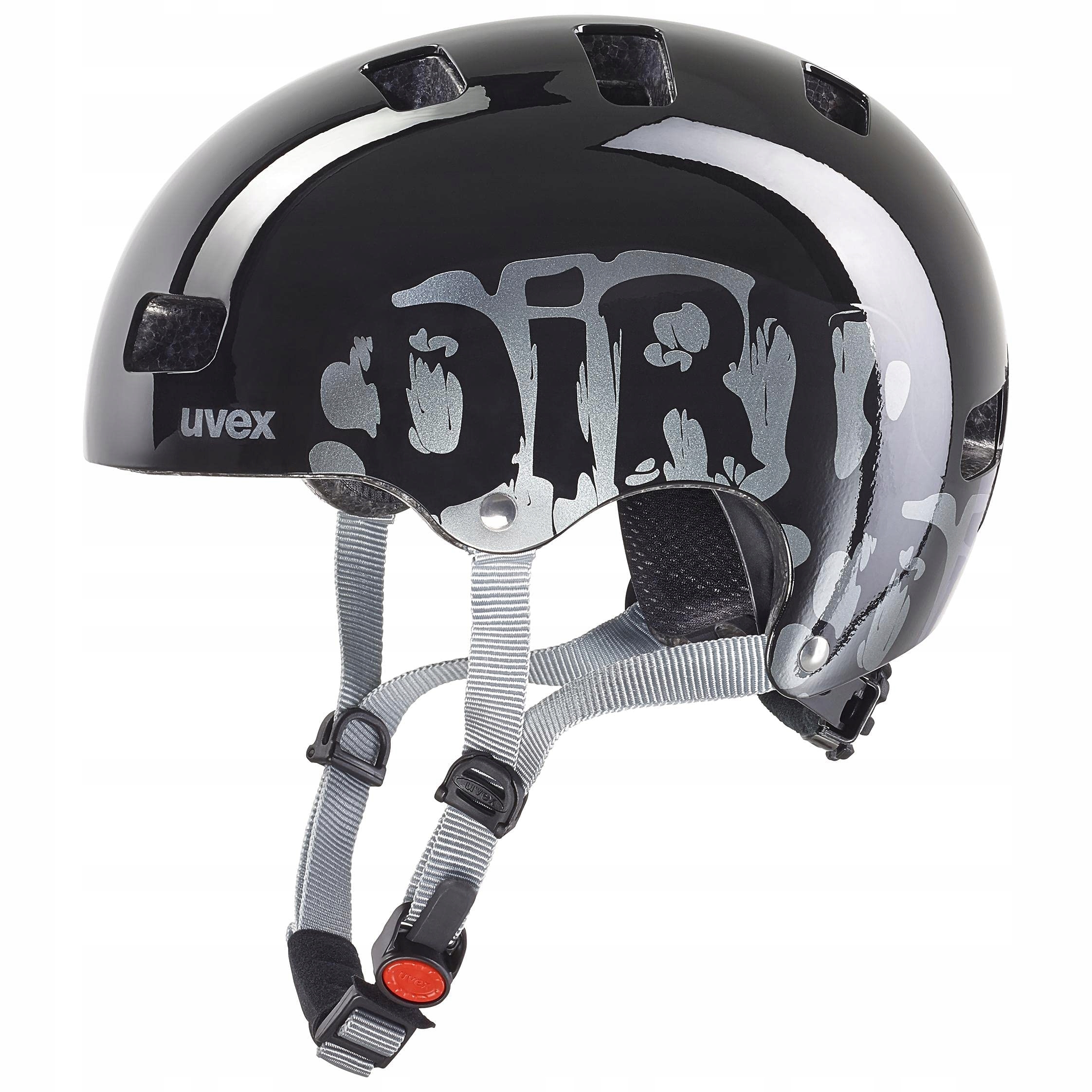 Kask rowerowy dziecięcy Uvex Kid 3 Dirtbike Black M 55-58cm