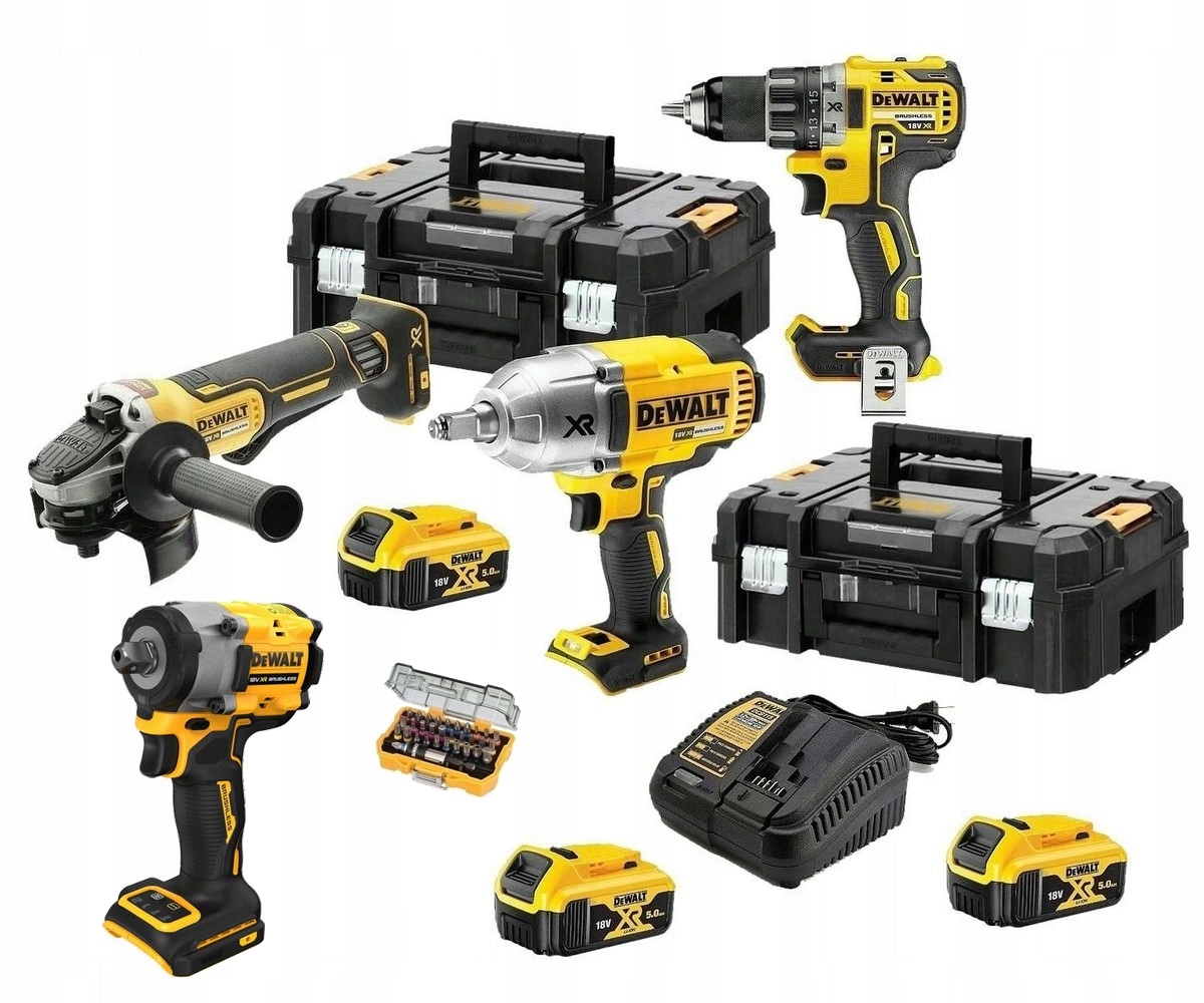 Dewalt Zestaw Combo 2SZT 2 Klucze Udarowe 3X5Ah
