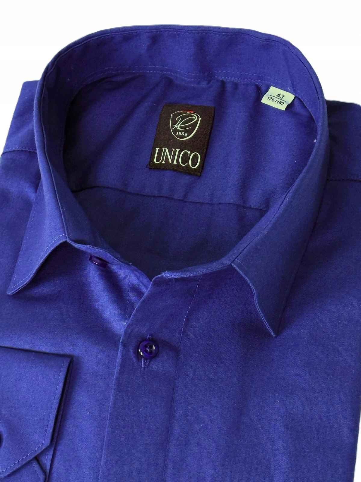 Unico Eco R.c pánská košile slim 97% Bavlna, délka ruky 43 176/182 POPLIN/16