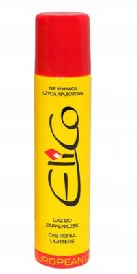 

Gaz do zapalniczek zapalarki Elico 90 ml