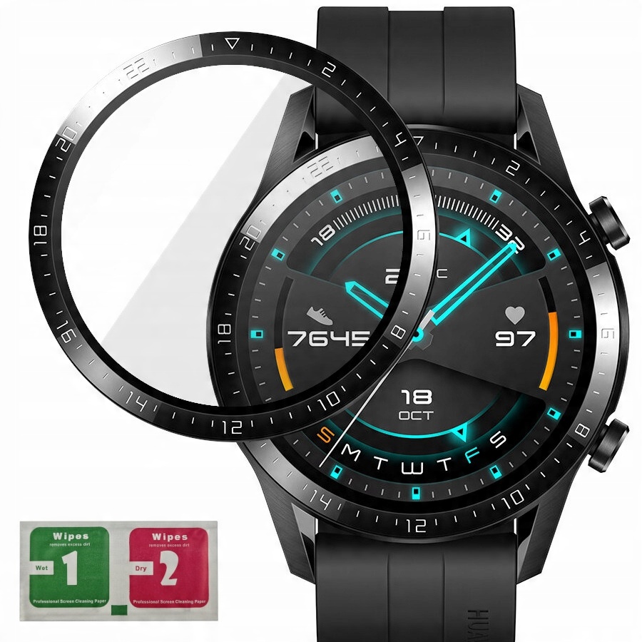 

Szkło Na Cały Ekran Full Do Huawei Watch Gt 2 46MM