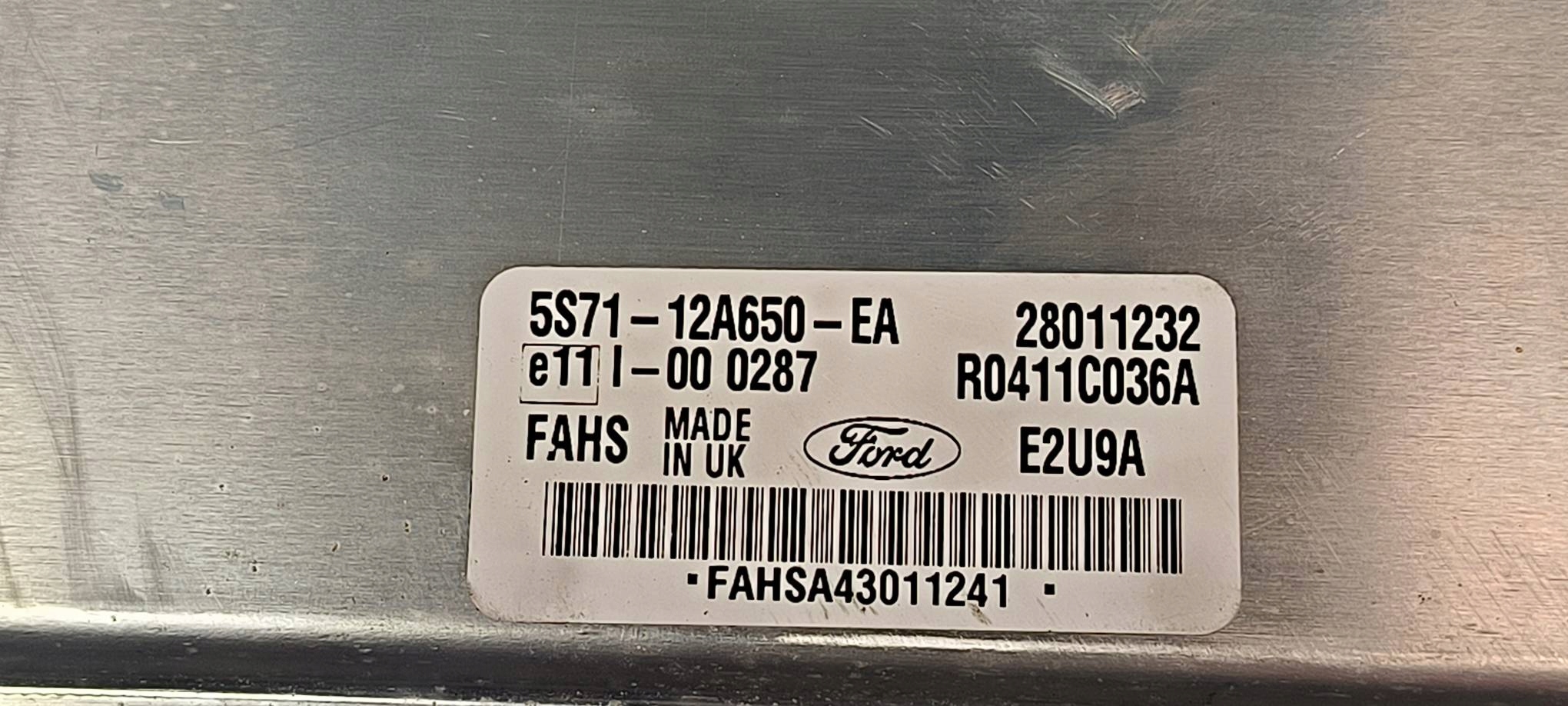 computer Motore ECU 5S71-12A650-EA FORD MONDEO MK3