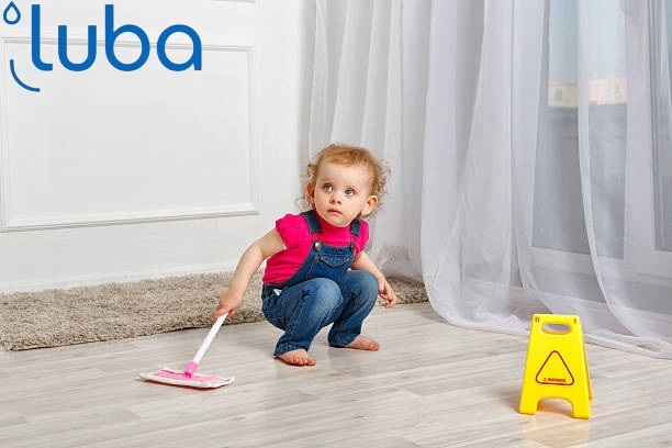 LUBA Comfort Extra Duże Nawilżane ŚCIERKI do Podłóg DREWNIANYCH do Mopów Nazwa handlowa LUBA Comfort extra duże ścierki do podłóg drewnianych