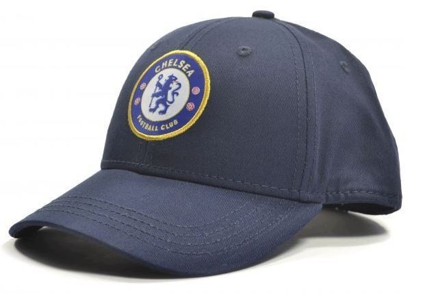 Czapka z daszkiem Chelsea Fc granatowa regulowana, licencjonowana 220