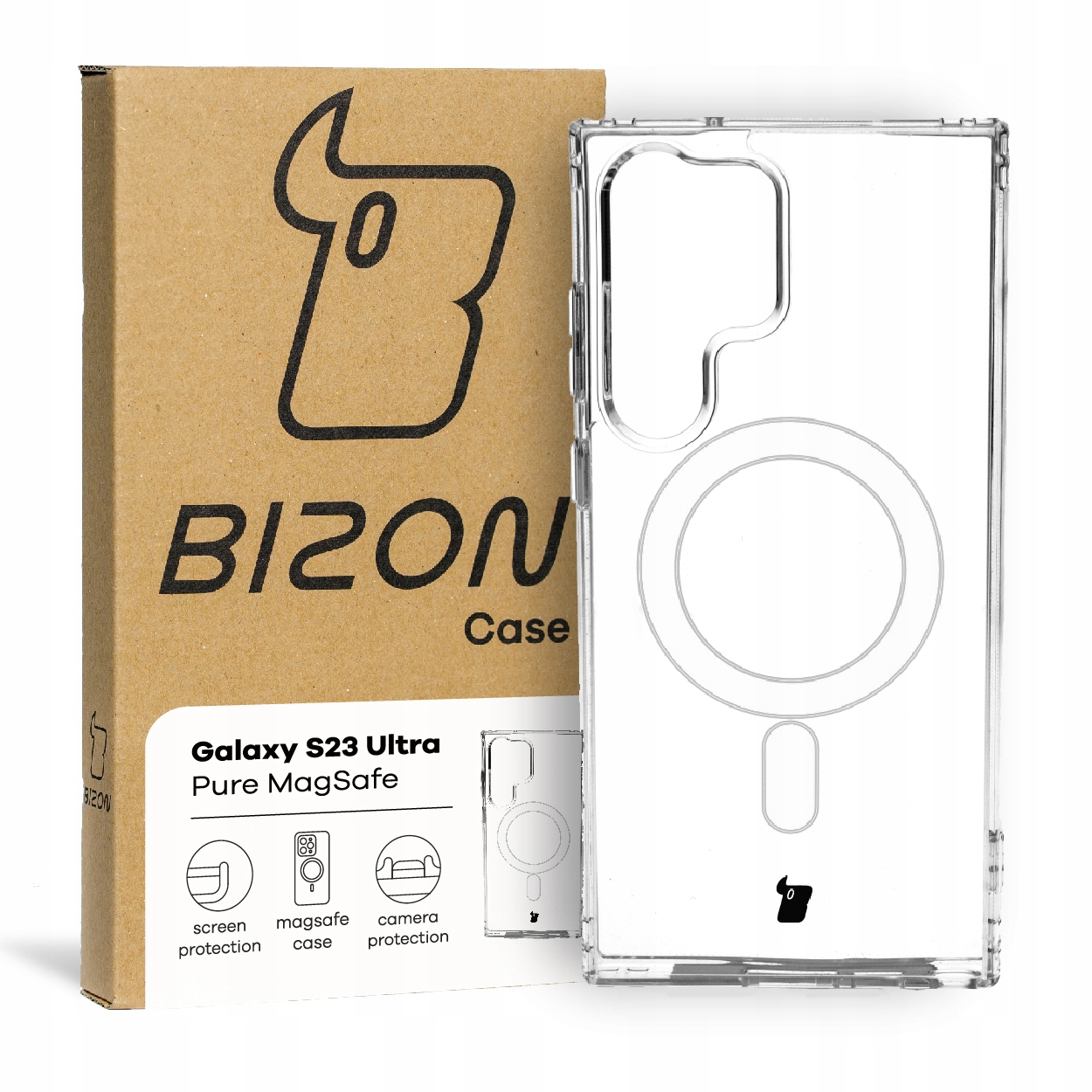 

Etui Bizon do Galaxy S23 Ultra, obudowa, case