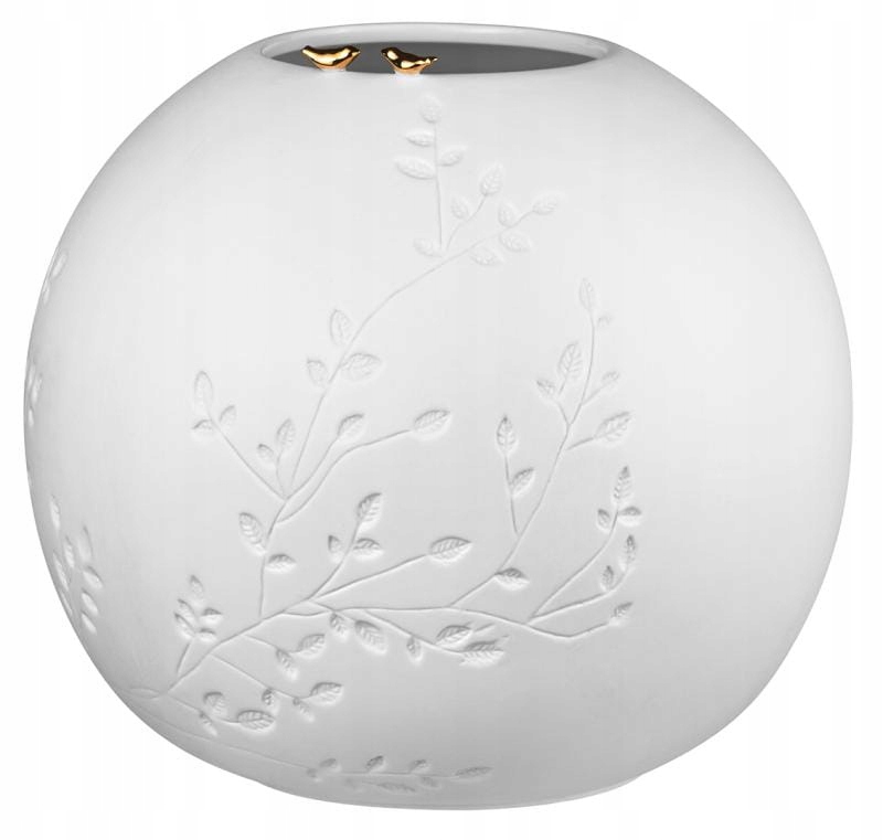 Wazon Złoty ptak, porcelana, Raeder