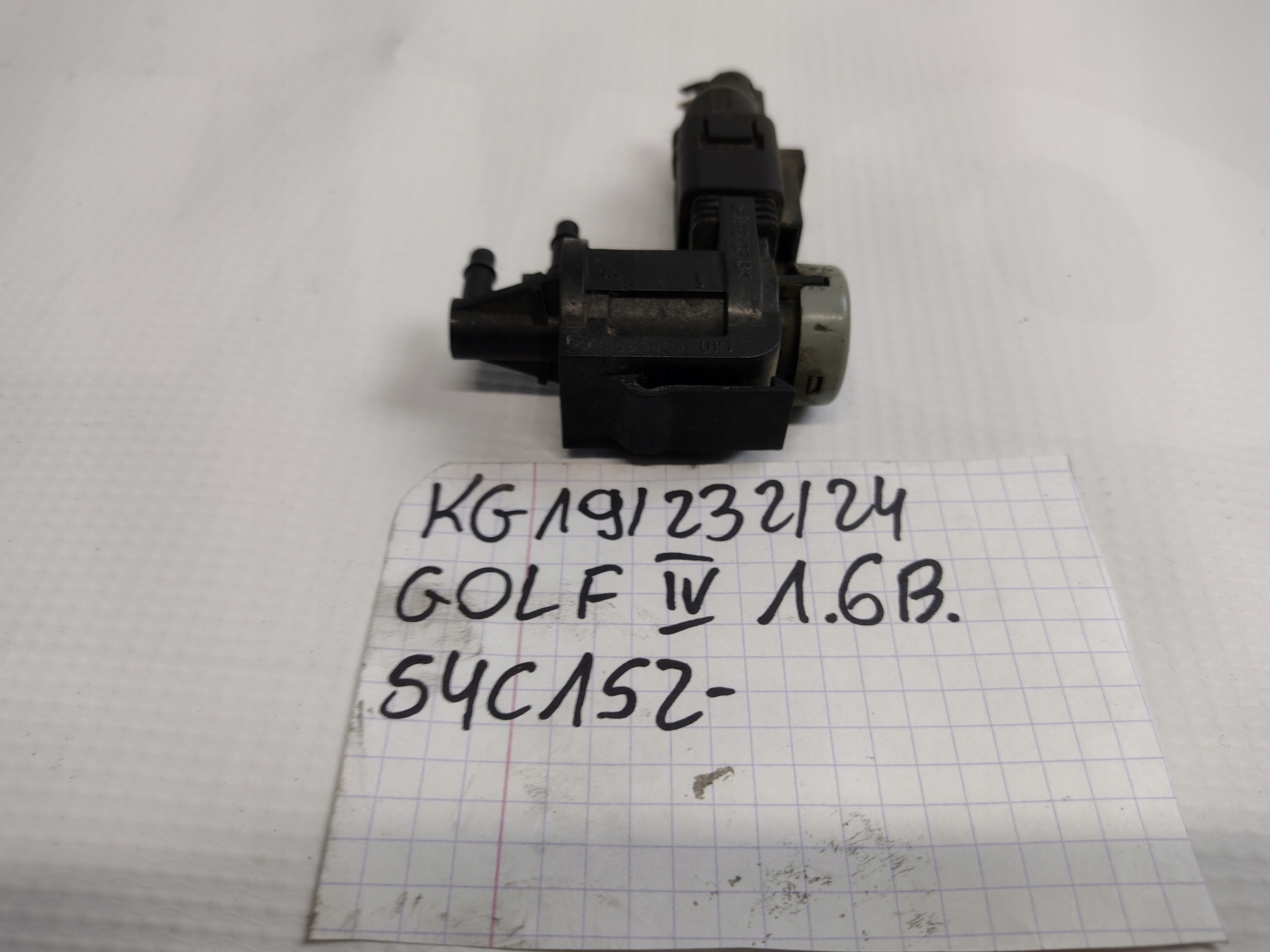 Sensor Unterdruck Volkswagen Golf IV 4 1,6B 1J0906283C