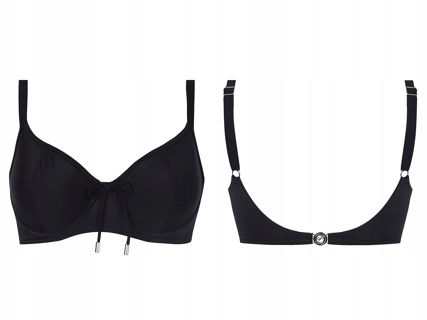 Černá měkká plavková podprsenka Bahamas 2 U 42D