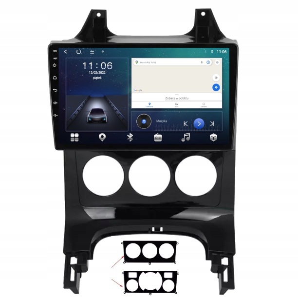 Rádio Gps Android Peugeot 3008 2009-2015 64GB Sim