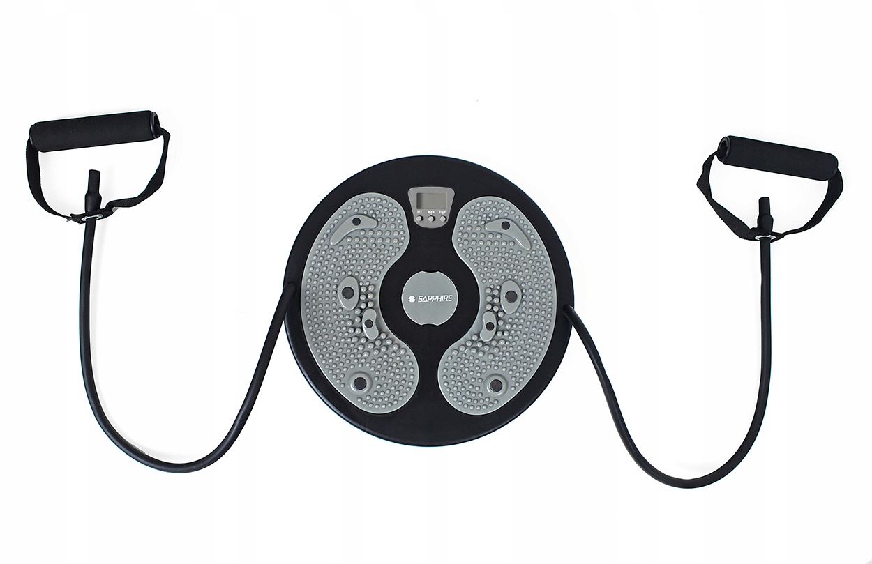 TWISTER do ćwiczeń OBROTOWY Sapphire-36 Z MASAŻEREM ekspander LICZNIK LCD Cechy dodatkowe wbudowane magnesy wyświetlacz