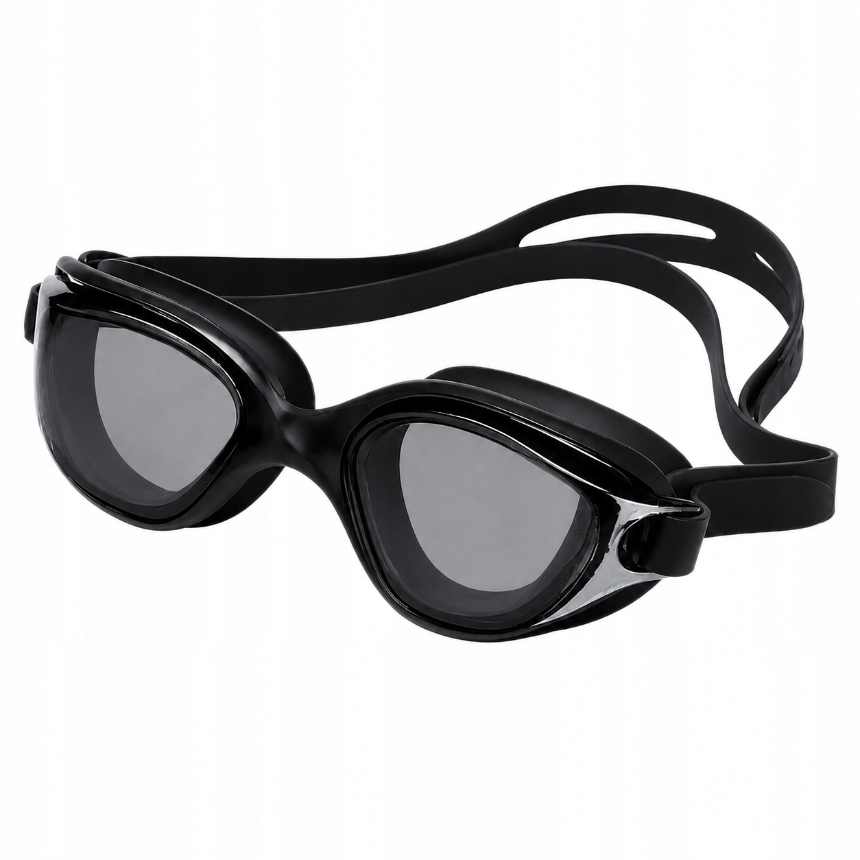 OKULARY DO PŁYWANIA NA BASEN OKULARKI PŁYWACKIE ANTI-FOG GOGLE UV + ETUI