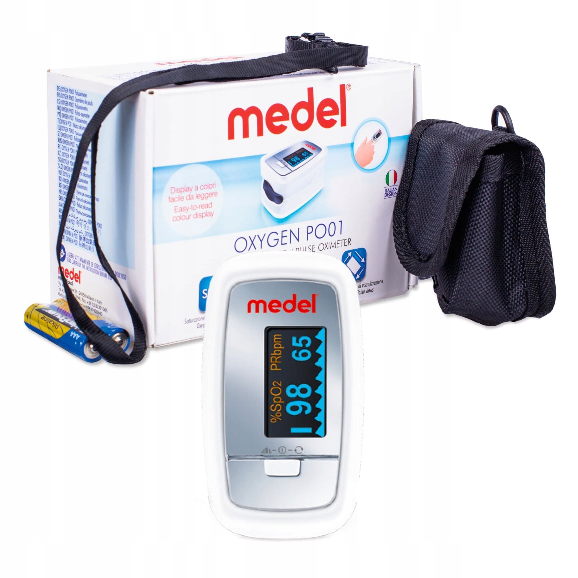 МЕДИЦИНСКИЙ ОКСИМЕТР ДЛЯ ПАЛЬЦЕВ MEDEL OXYGEN