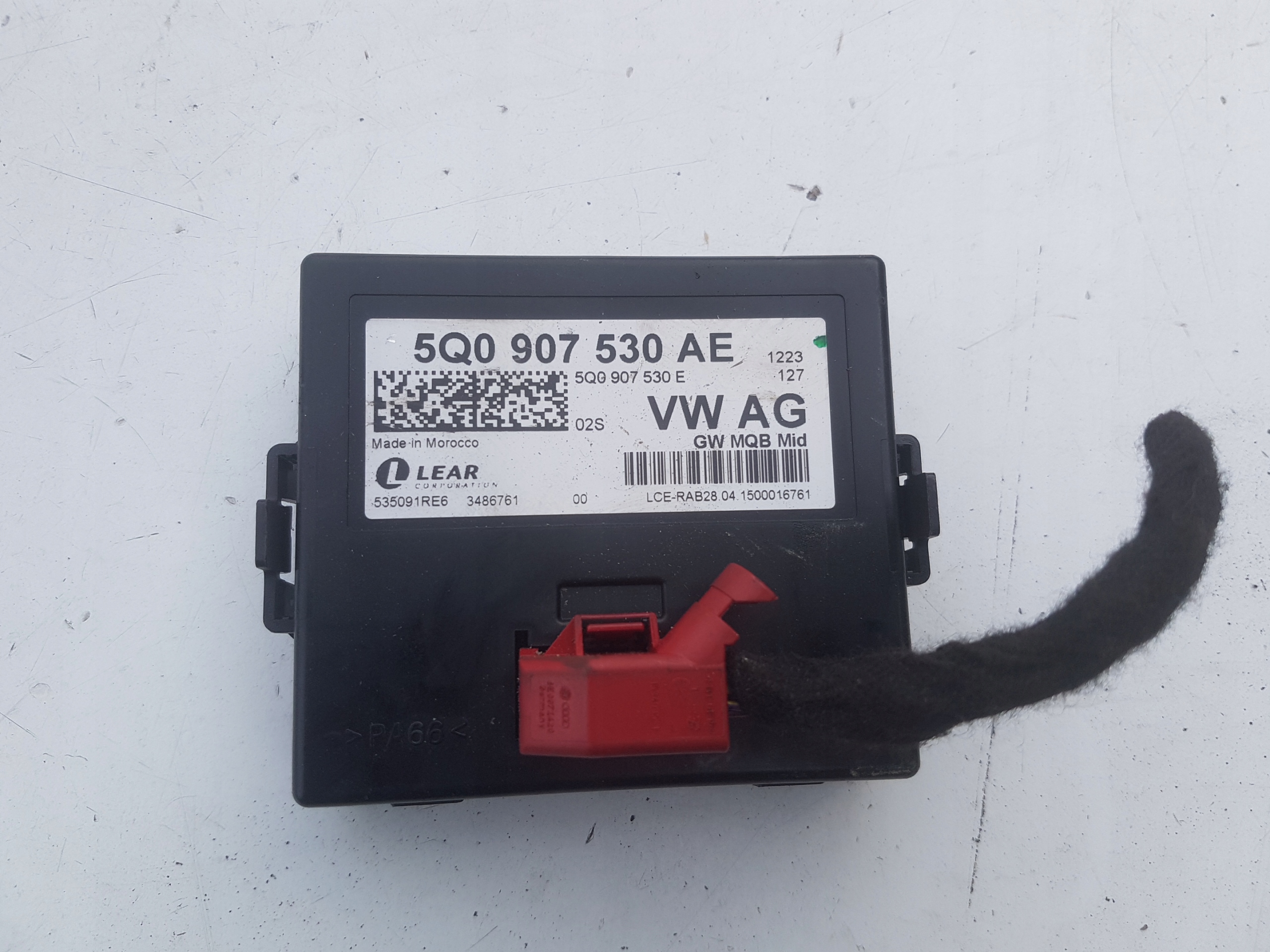 5Q0907530AE - AUDI A3 8V 13-15R модуль драйвер шлюза