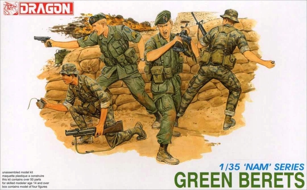 Model Kit figurky 3309 Green Berets (1:35)