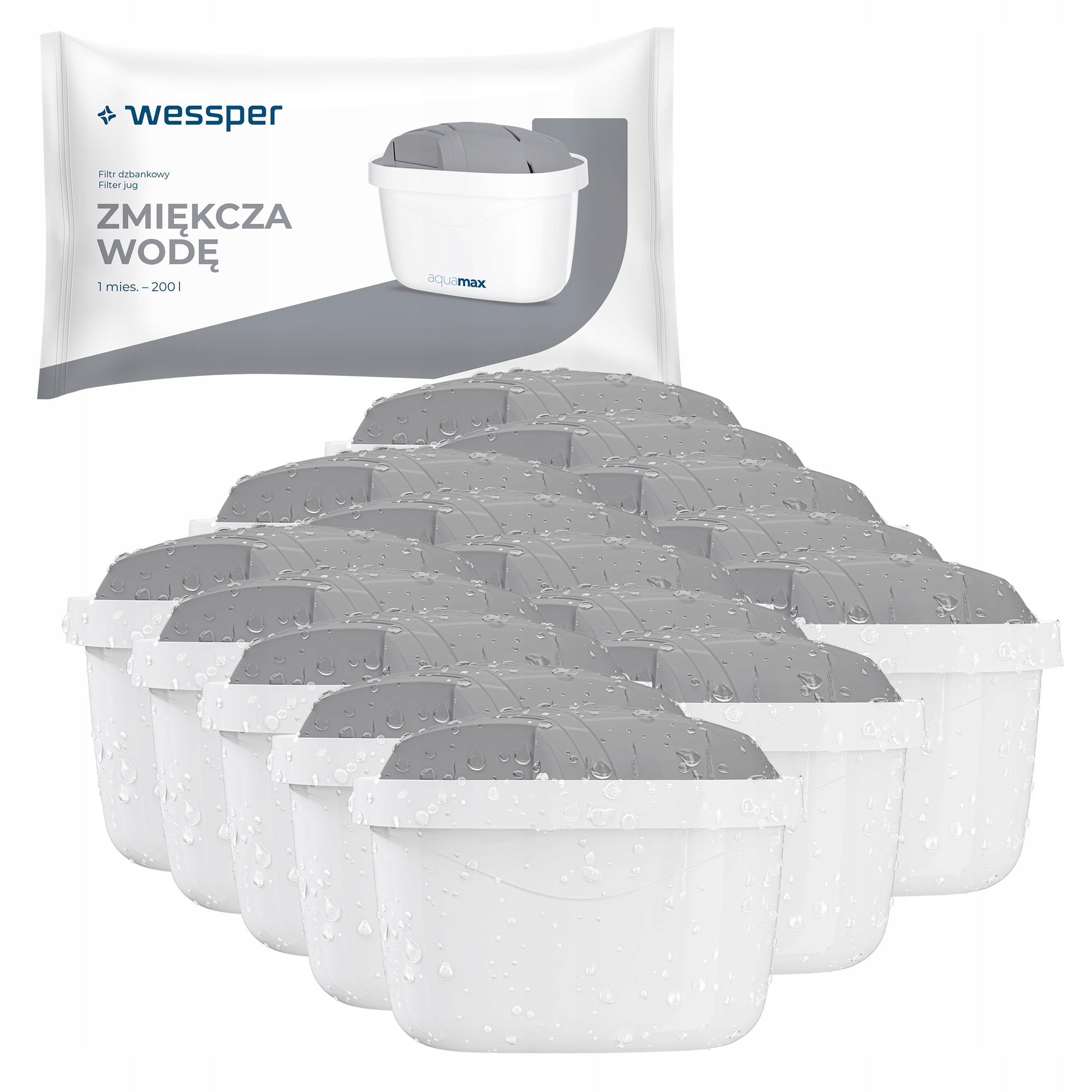 15 Filtr Wessper aquamax Protect pro filtrační konvici Brita Dafi náhradní