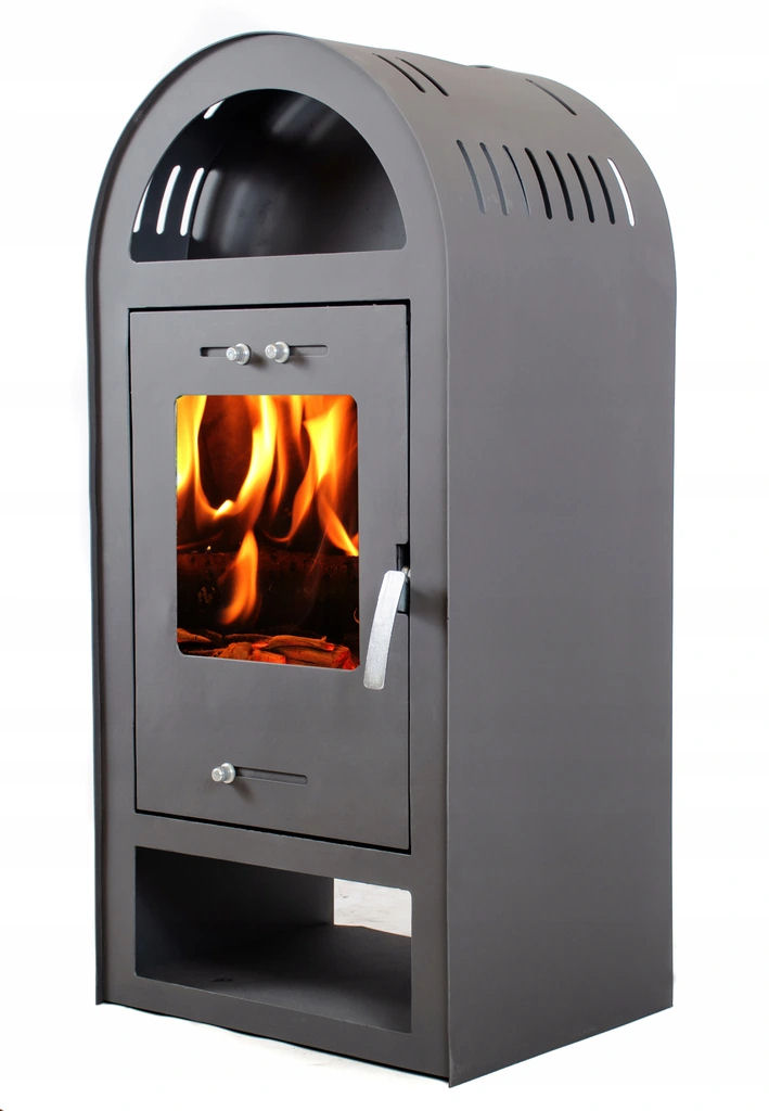 Piec Piecyk Kominek Eco Stalowy Koza Negro 8KW