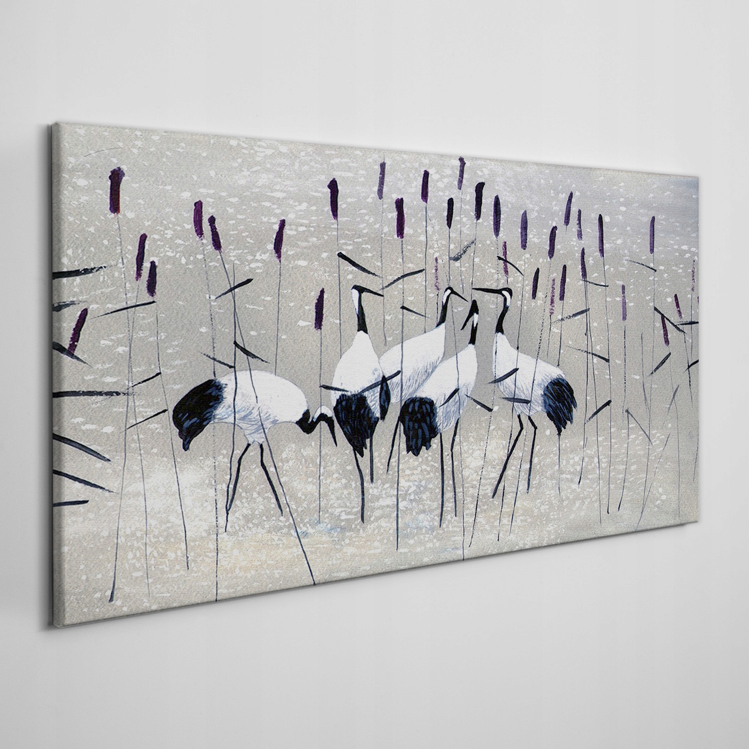 

Obraz na płótnie Zwierzęta ptaki trzcina 140x70 cm