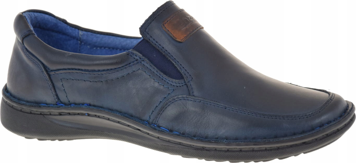 Pánské Mokasíny Enzo Prruzzi 226 Elegantní Komfortní Přírodní Kůže VEL.40